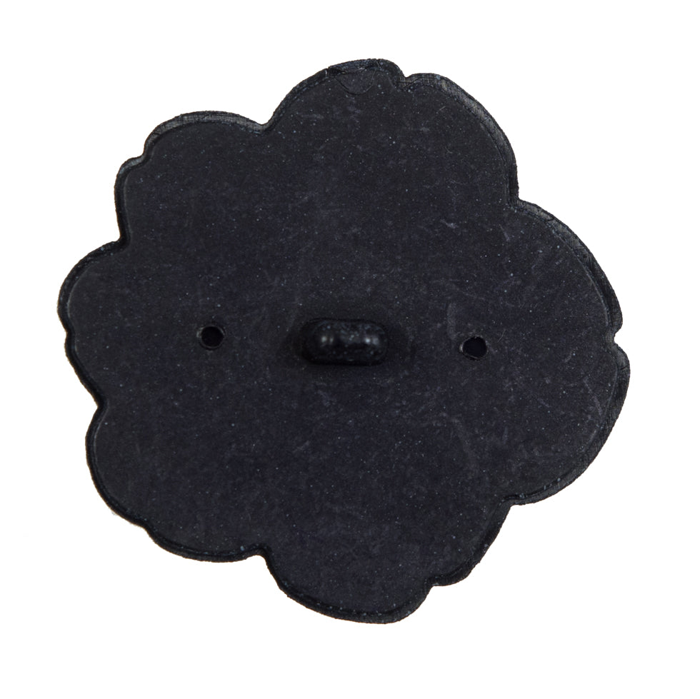 Italian Navy Flower Shank Back Button - 54L/34mm - Joann Fabrics