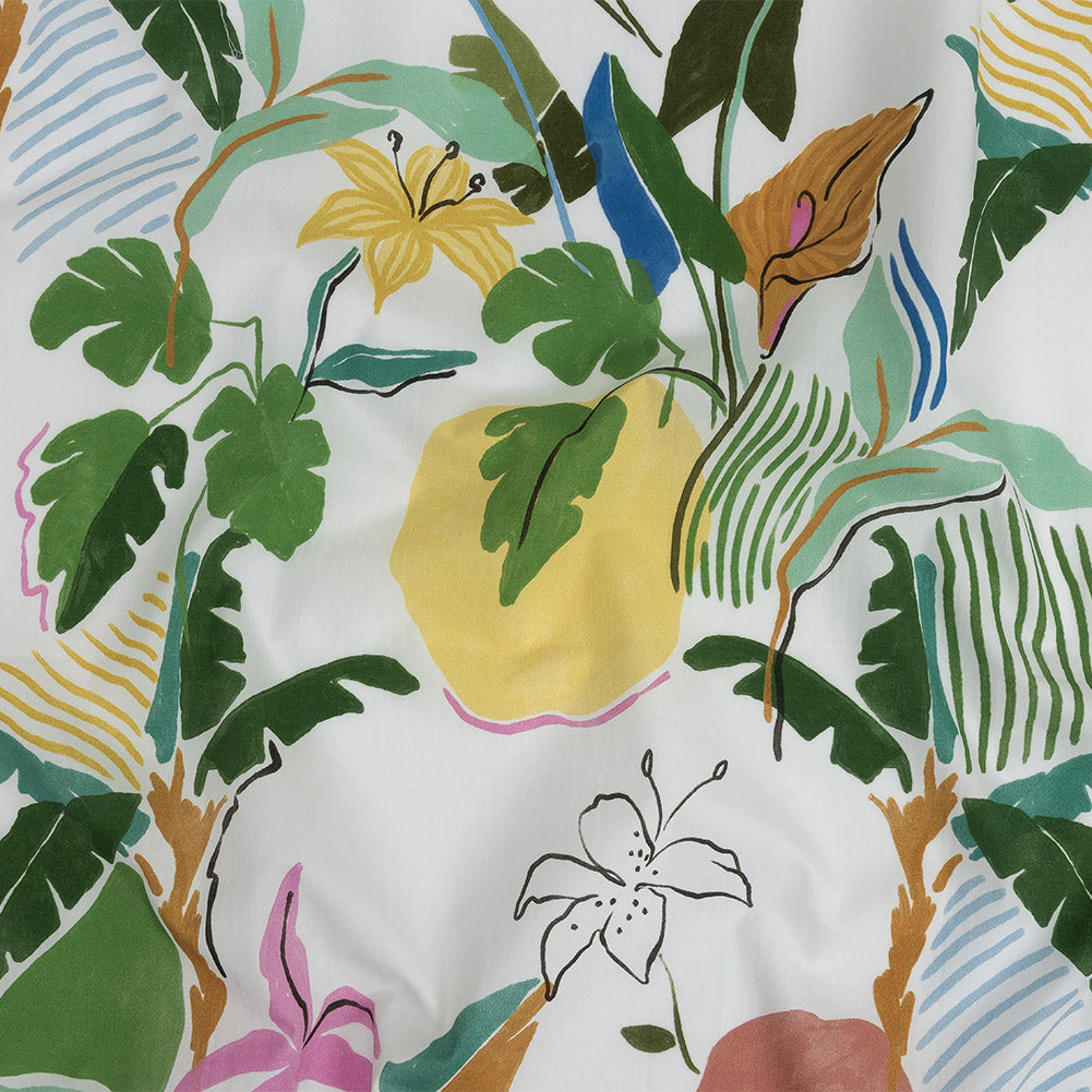 Mood Exclusive Green Belizean Season Cotton Shirting - Joann Fabrics