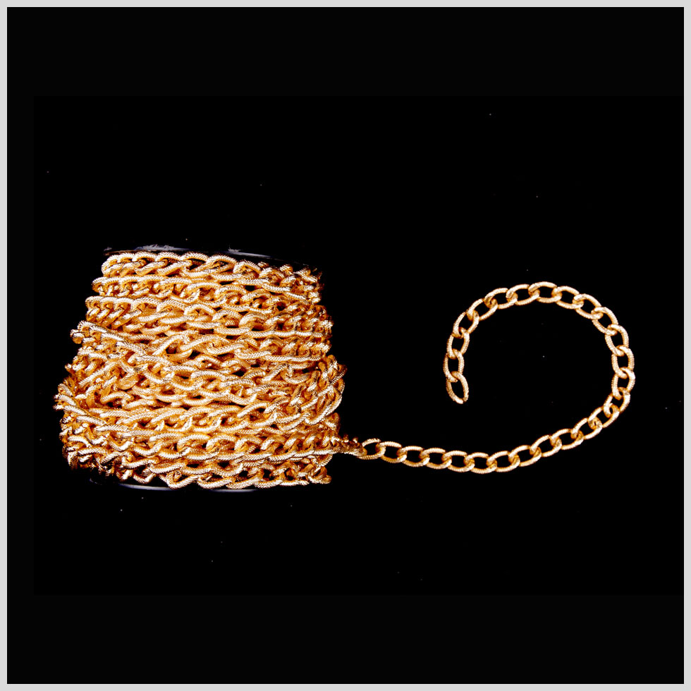 Gold Aluminum Hammered Metal Chain - 7/16 - Joann Fabrics