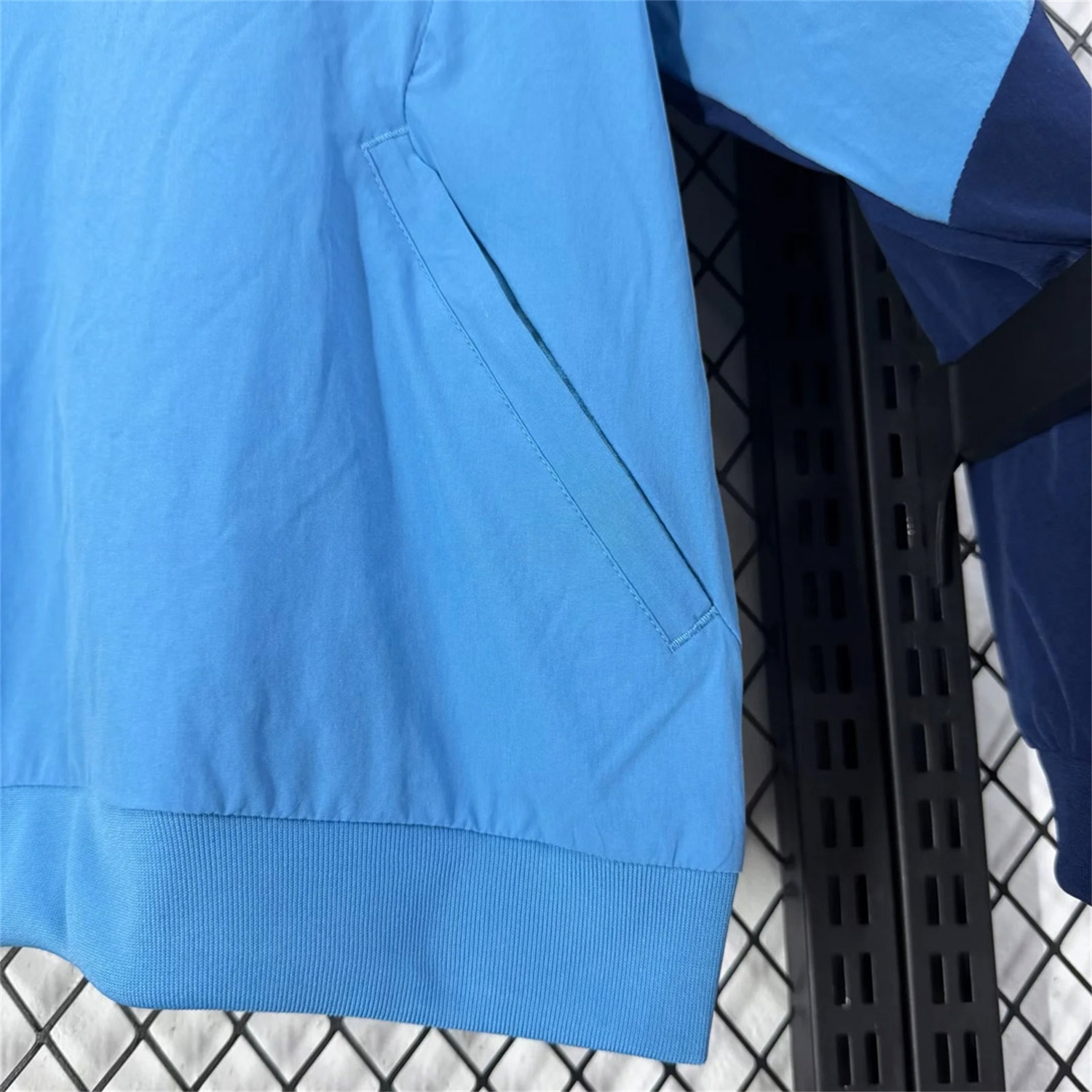 Spain 2026 Solid Travel Windbreaker - Light Blue - UnitedFutballJersey