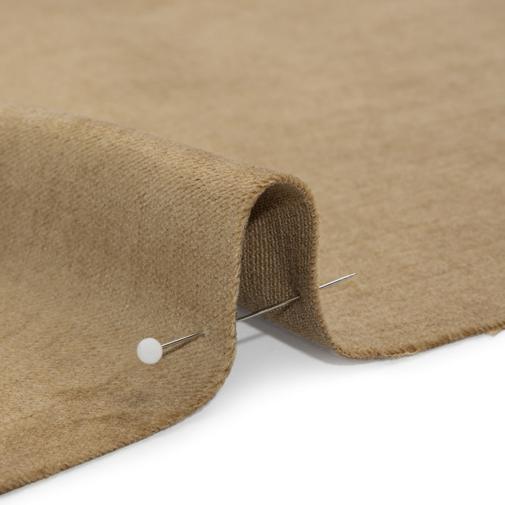Polyester and Cotton Upholstery Velvet - Latte - Corry Collection - Joann Fabrics