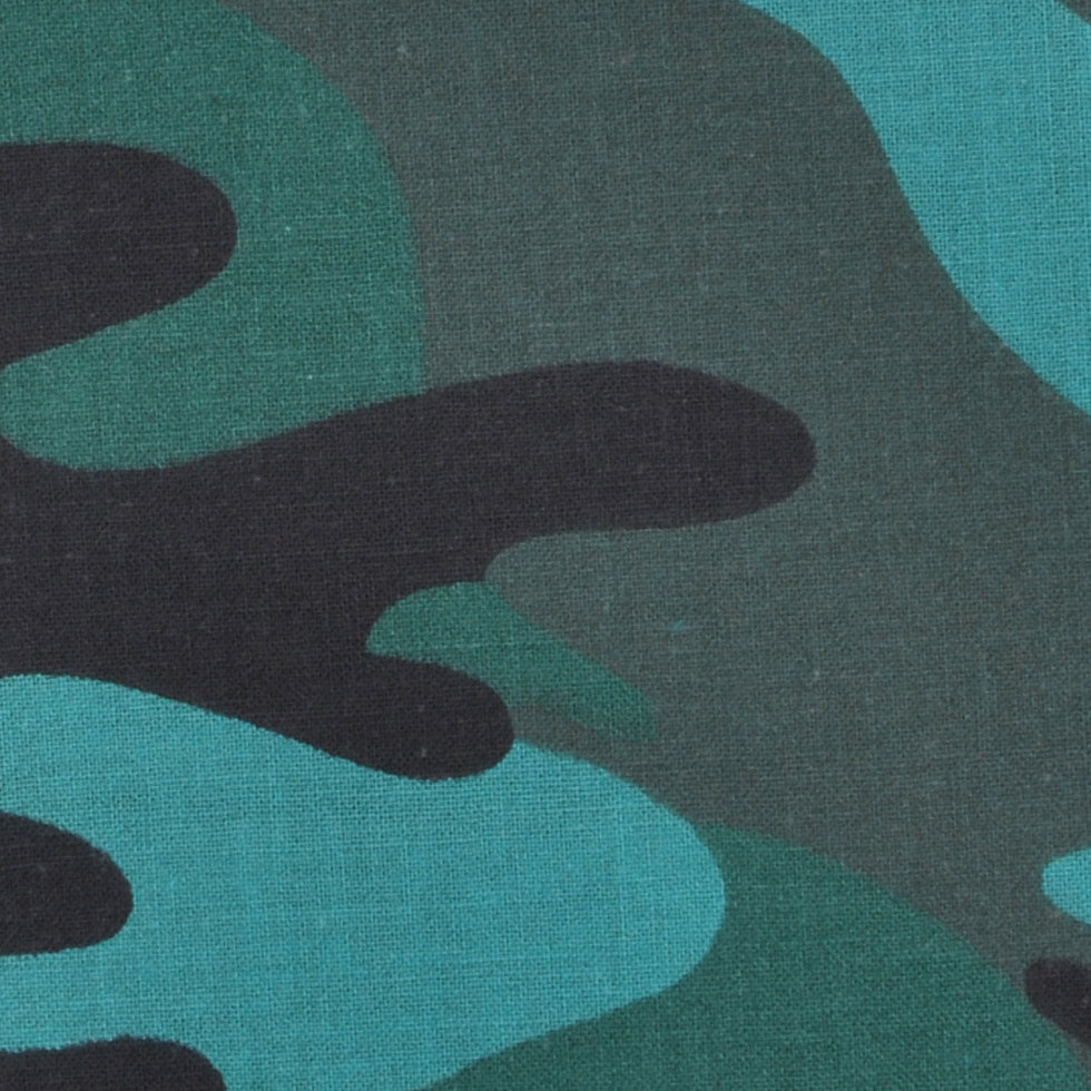Classic Green Camouflauge Cotton Blend - Joann Fabrics