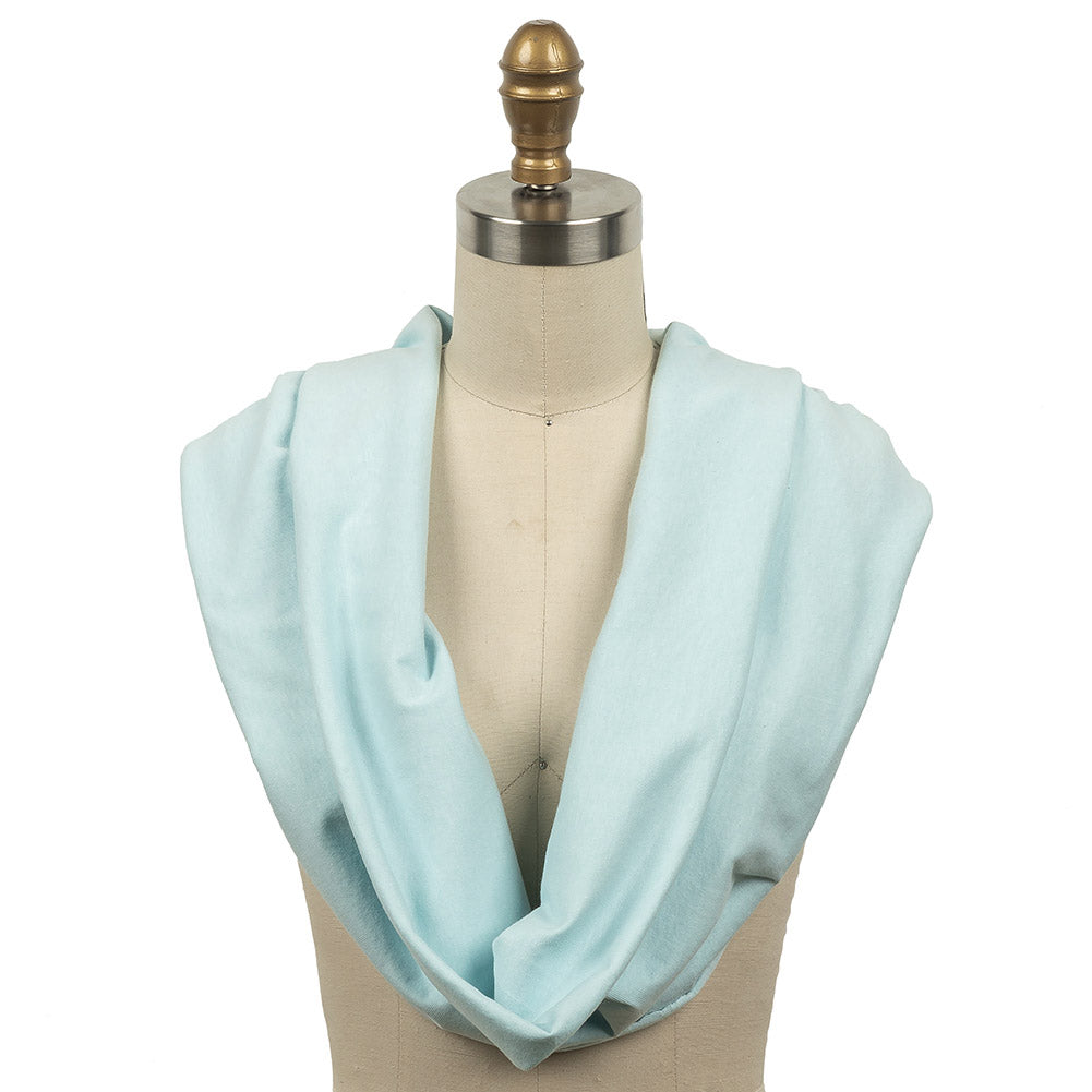 Pastel Blue Tubular Cotton Jersey - Joann Fabrics