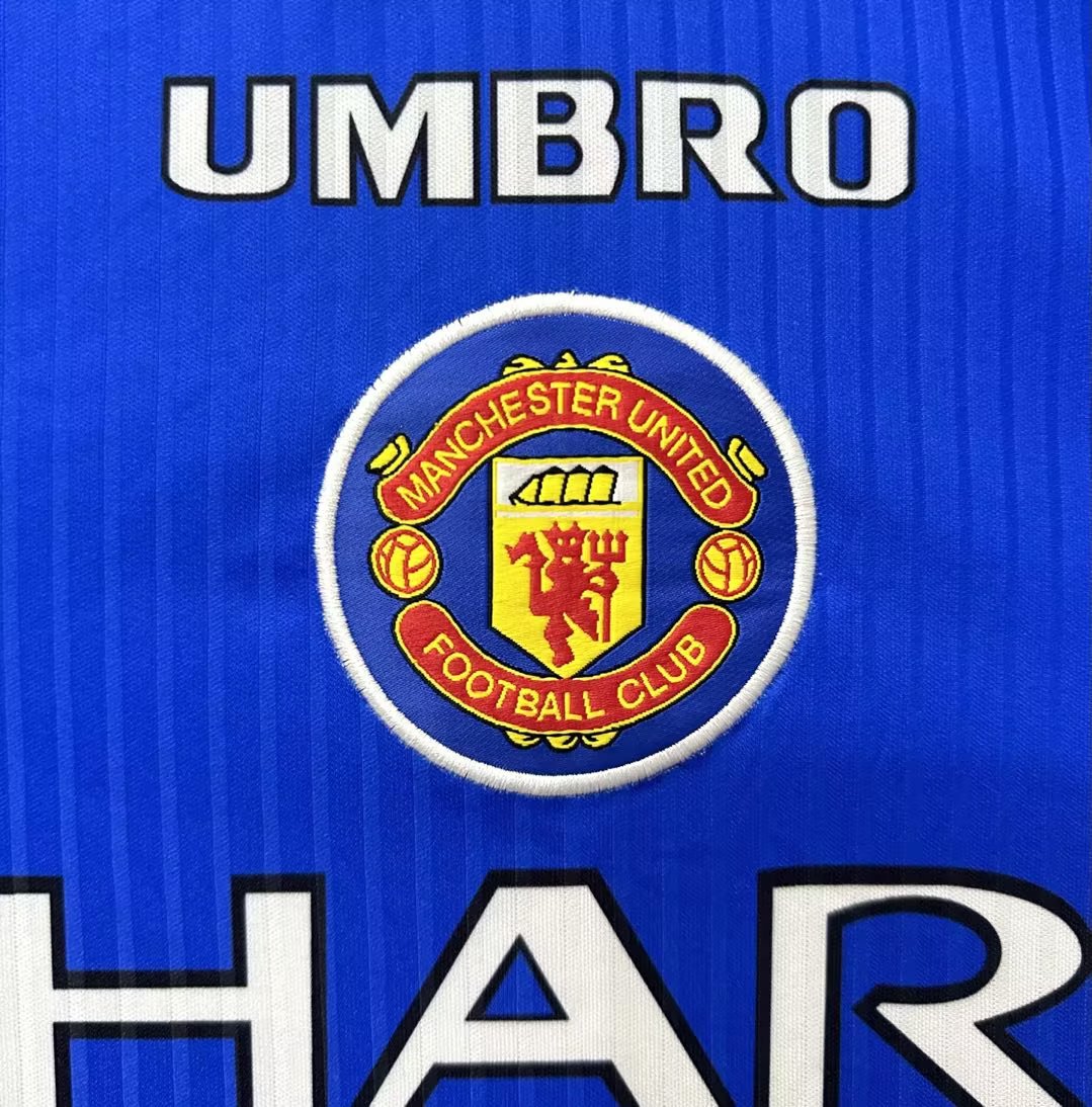 1996/1998 Retro Manchester United Third Away Football Shirt 1:1 Thai Quality