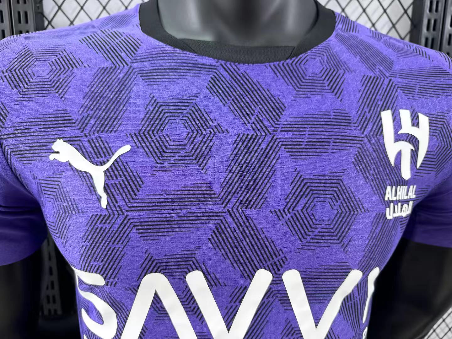 2024/2025 Player Version Al-Hilal Saudi Third Away Football Shirt 1:1 Thai Quality
