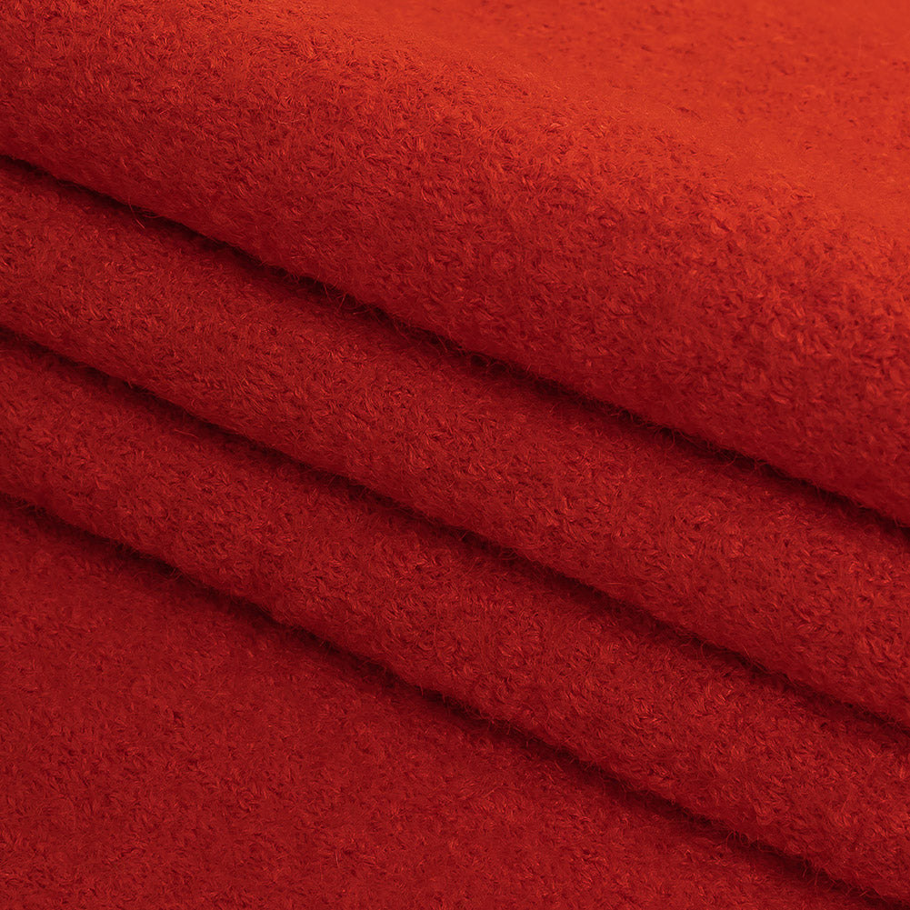 Boiled Wool Coating Fabric - Hot Coral - Ketil Collection - Joann Fabrics