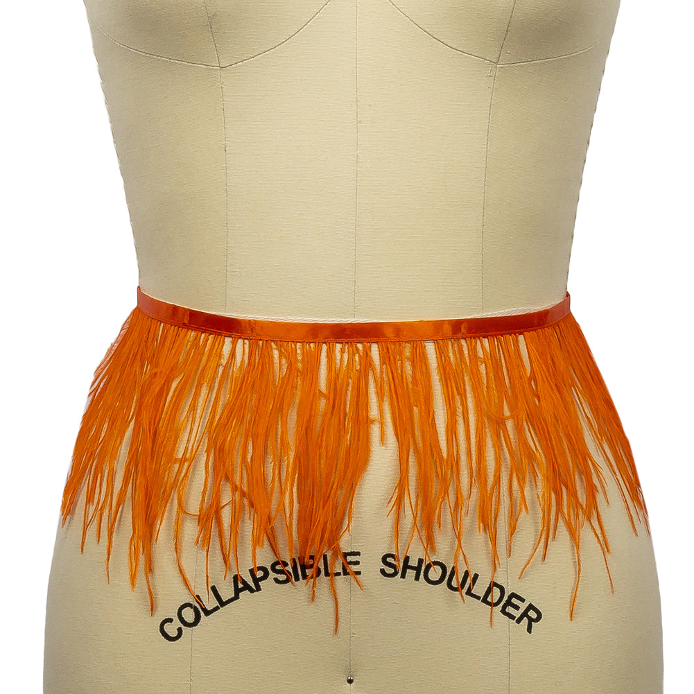 Ostrich Feather Fringe Trim 5
