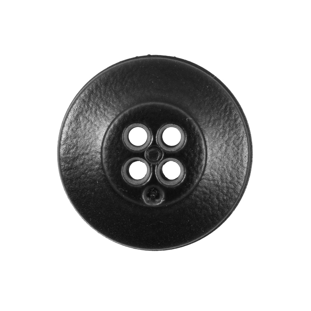 Italian Black 4-Hole Plastic Button -40L/25.5mm - Joann Fabrics
