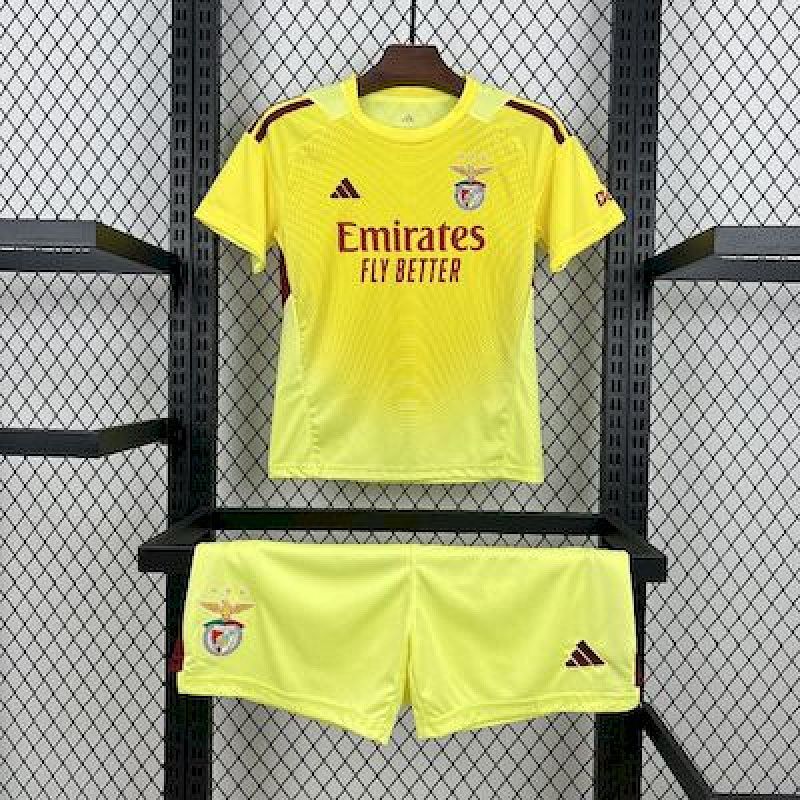2025/2026 Benfica Goalkeeper Football Jersey 1:1 Thai Quality Kids Size