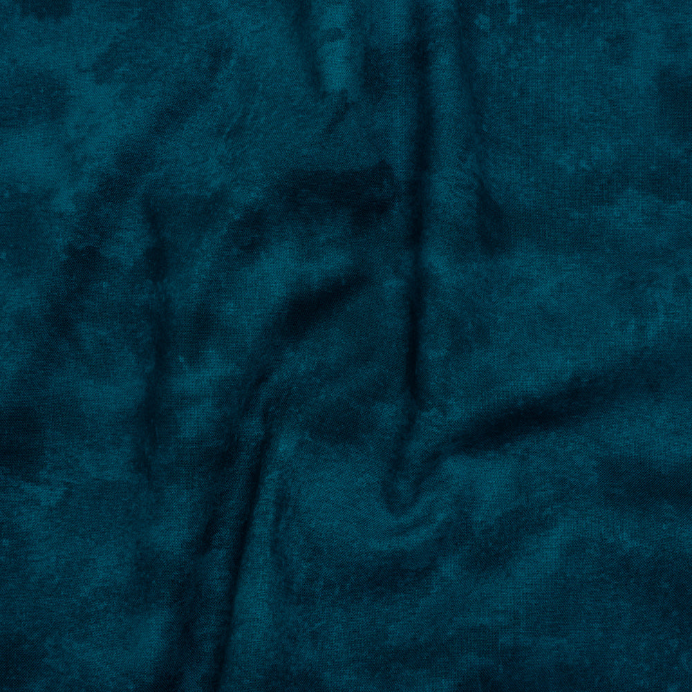 Printed Quilting Cotton by Deborah Edwards Northcott Studio - Peacock Fresco Texture - Toscana Collection - Joann Fabrics