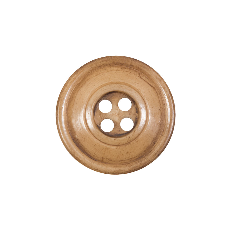 Beige Horn 4-Hole Button - 34L/21.5mm - Joann Fabrics