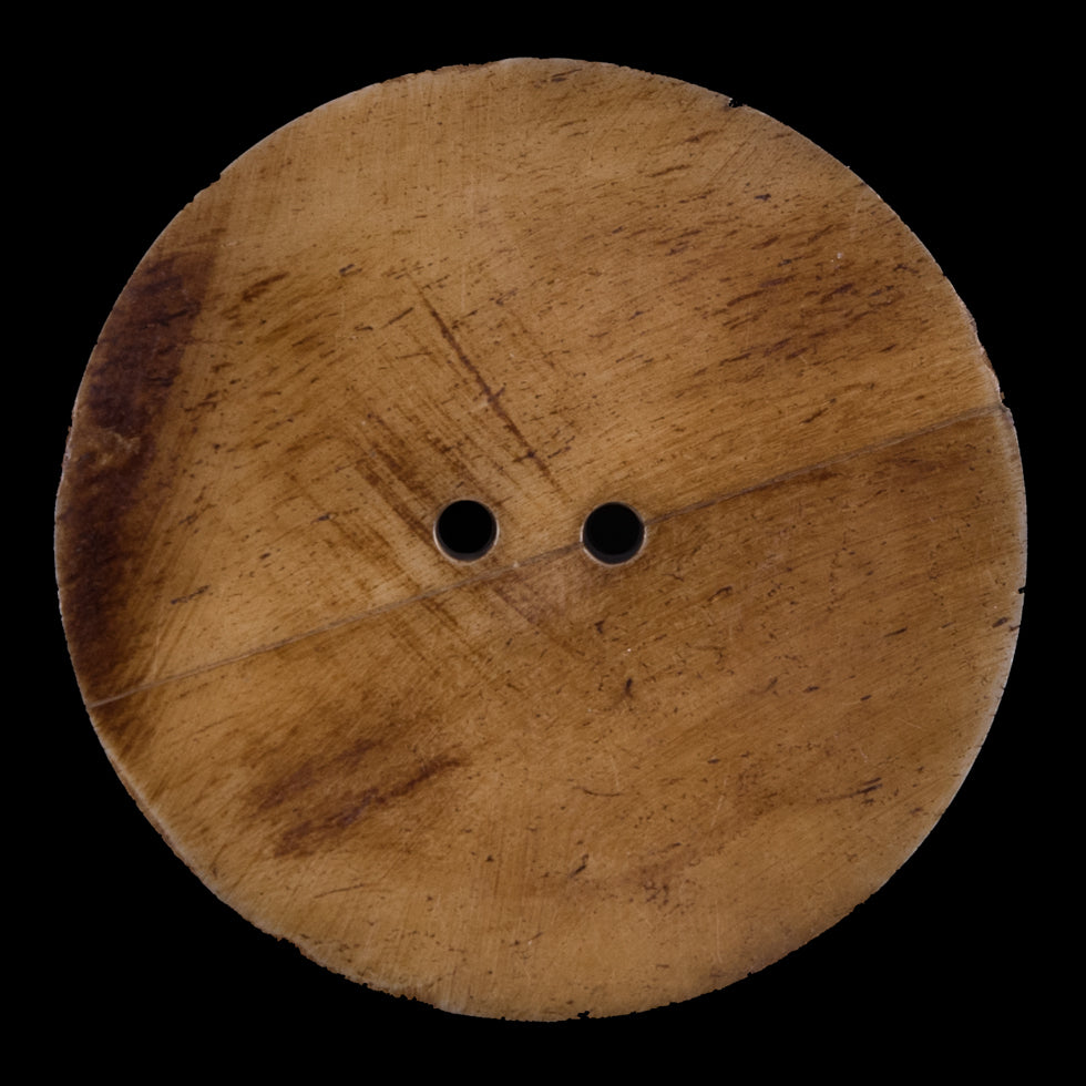 Carved Natural Bone Button - 60L/38mm - Joann Fabrics