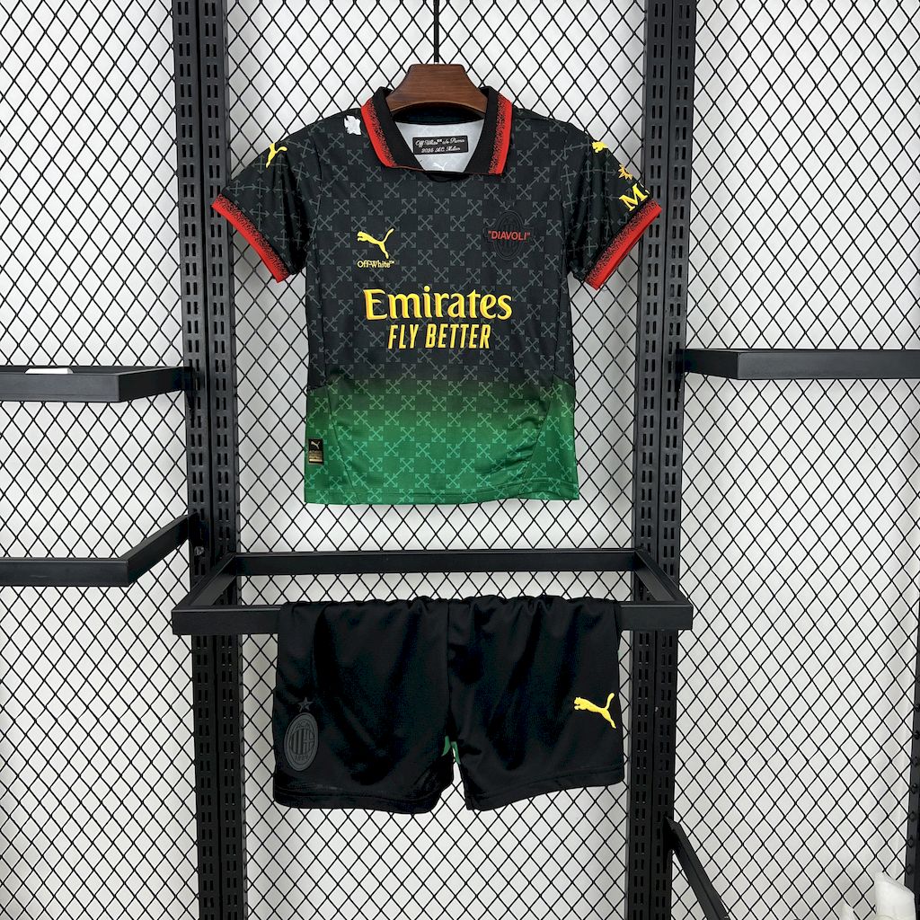 2025/2026 AC Milan Joint Edition 01 Football Shirt 1:1 Thai Quality Kids Size