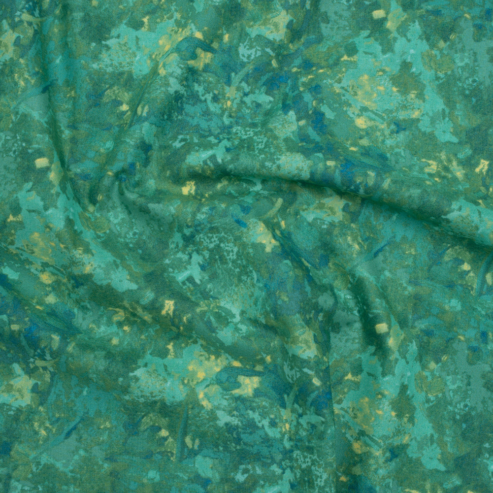 Printed Quilting Cotton by Deborah Edwards for Northcott Studio - Bayou Painterly Abstract - Chroma Collection - Joann Fabrics