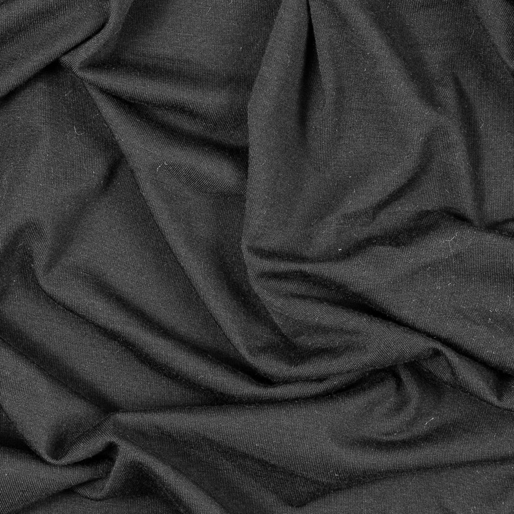 Black Stretch Polyester Jersey - Joann Fabrics