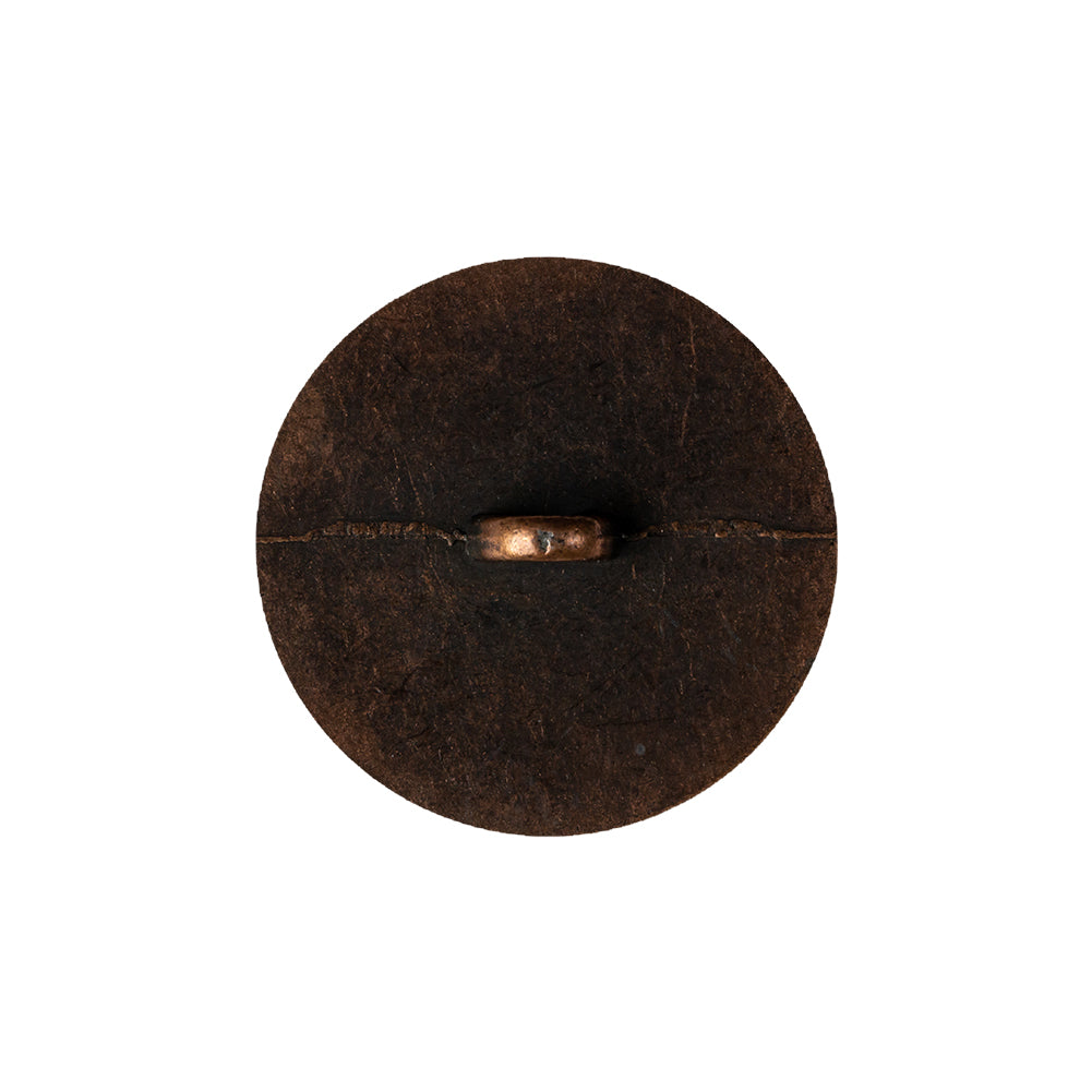 Italian Copper Floral Metal Shank Back Button - 36L/23mm - Joann Fabrics