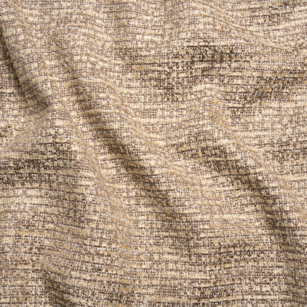 Tweed Upholstery Chenille - Cafe Striated - Caprona Collection - Joann Fabrics