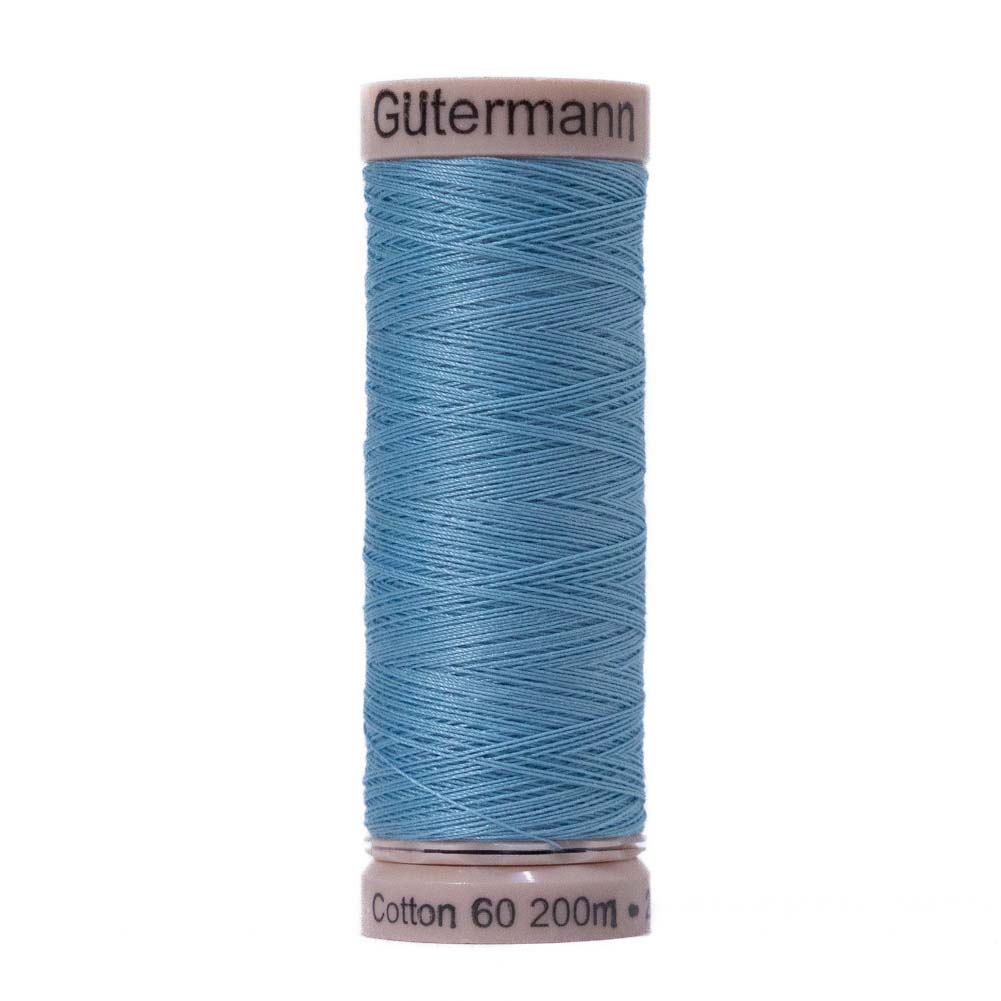 Gutermann 60 Wt Natural Cotton Thread 200m - 7310 Light Sky Blue - Joann Fabrics