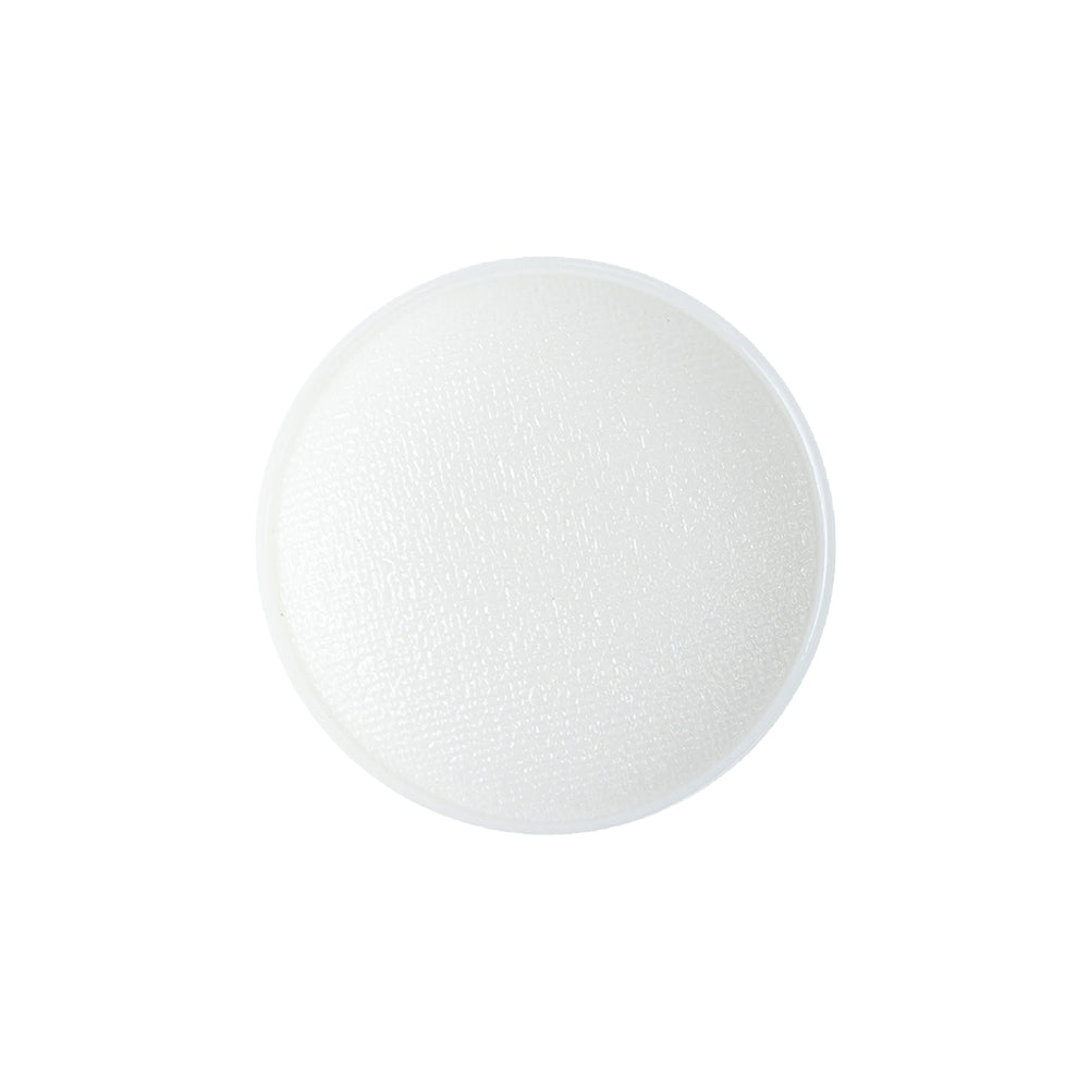 Italian Opaque Lucent White Textured Shank Back Button - 36L/23mm - Joann Fabrics
