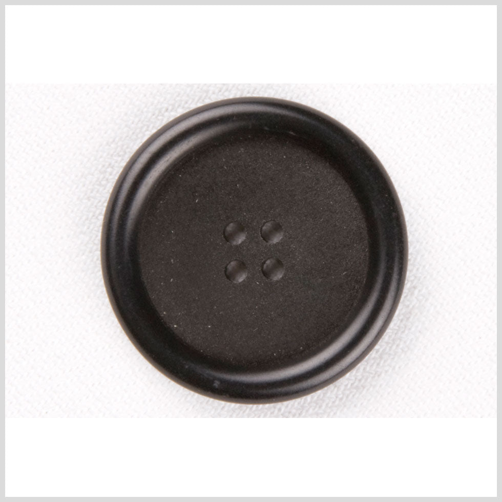 Plastic 4-Hole Button - 40L/25.5mm - Black Textured Center and Tire Rim - Joann Fabrics