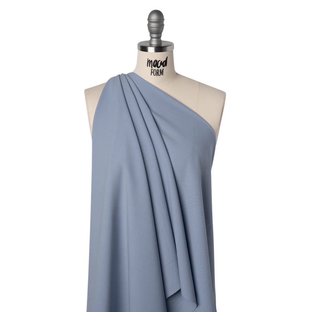 Stretch Wool Blend Suiting - Cornflower Blue - Famous Australian Designer Deadstock - Joann Fabrics