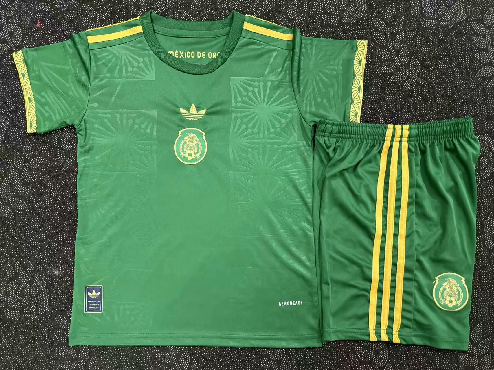 2025/2026 Mexico National Special Edition Green Football Shirt 1:1 Thai Quality Kids Size