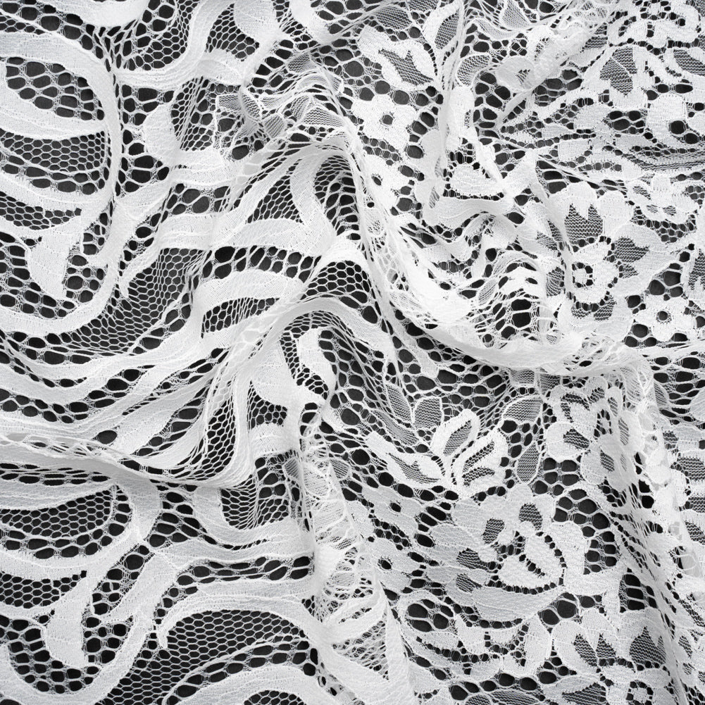 Chantilly Lace - White Floral Lattices - Joann Fabrics