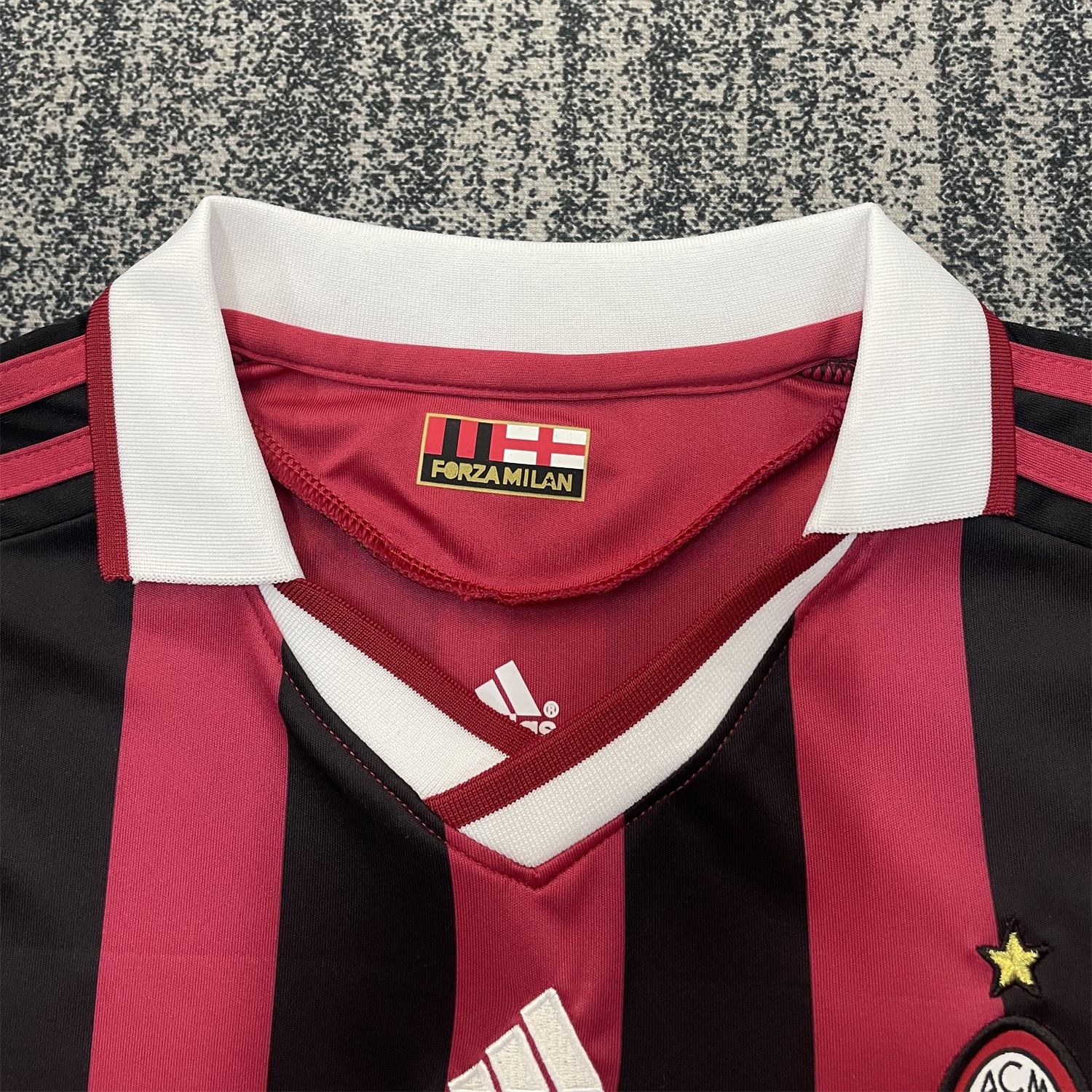 Retro AC Milan 2009-10 Home Red Kids Kit - UnitedFutballJersey