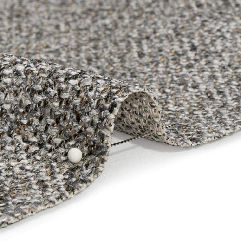 Upholstery Tweed with Latex Backing - Frost Gray - Wyverstone Collection - Joann Fabrics