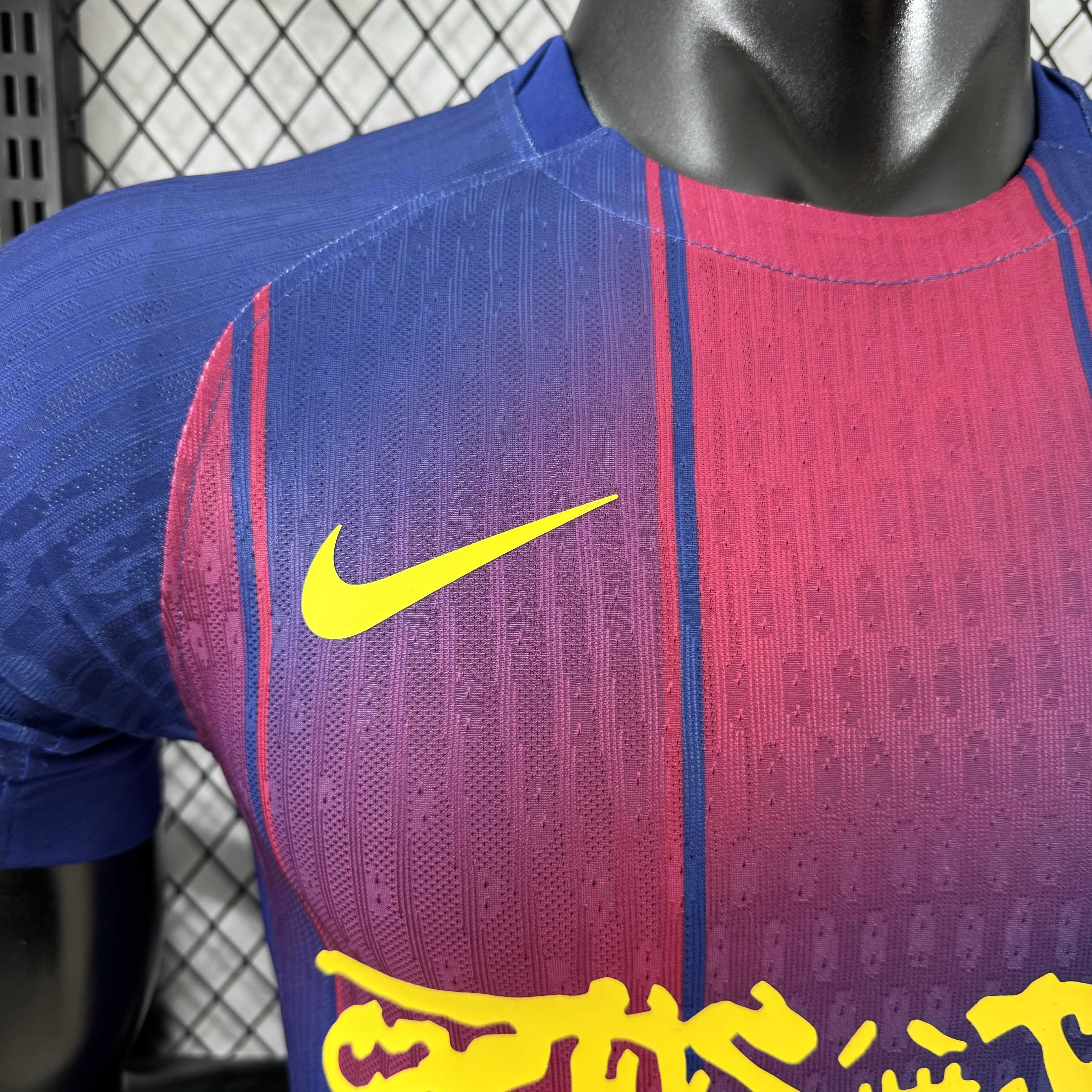 2025/2026 Player Version Barcelona x Travis Scott Collab Home Football Shirt 1:1 Thai Quality