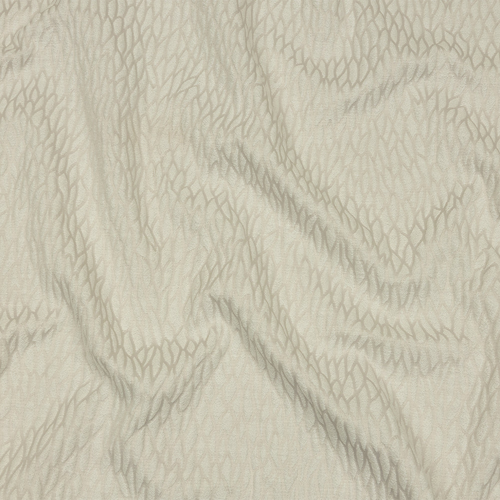 Recycled Polyester Drapery Jacquard - Pearl Stepping Stones - British Imported - Joann Fabrics