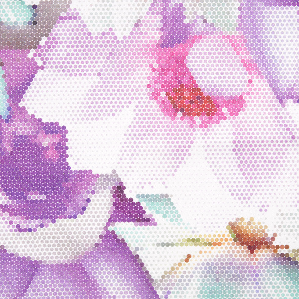 Spring Pixelated Floral Upholstery Velvet - Joann Fabrics