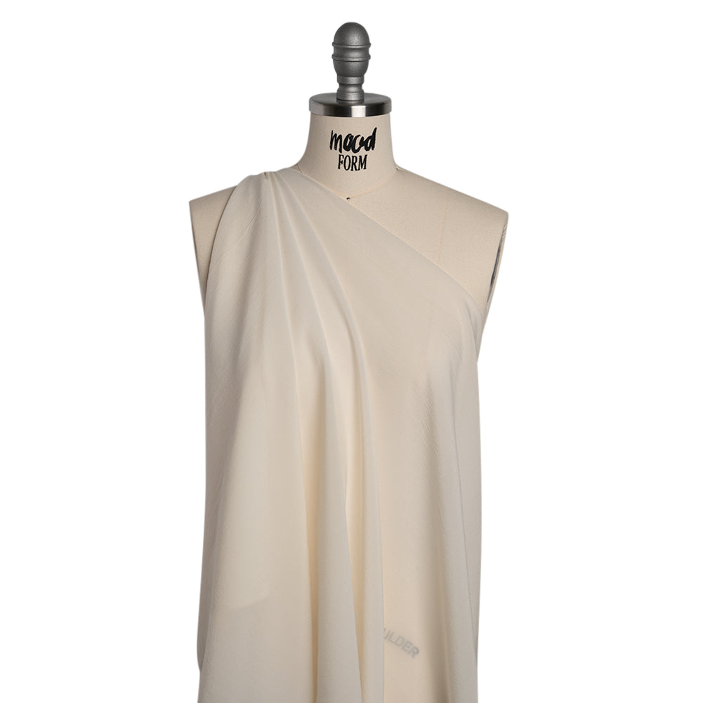 Stretch Silk Chiffon - Ivory - Deadstock - Joann Fabrics