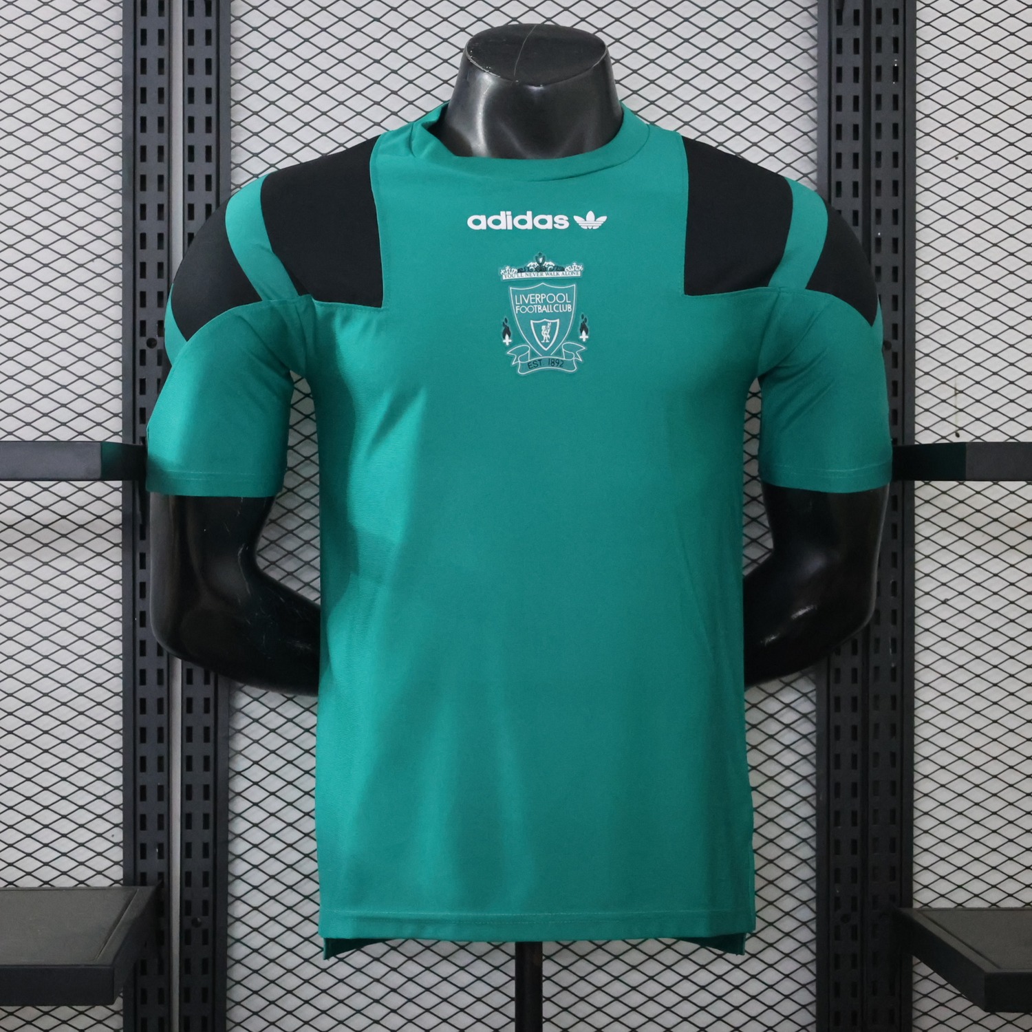 Liver.pool 26-27 Retro Style Casual Green Jersey - Player Version - UnitedFutballJersey