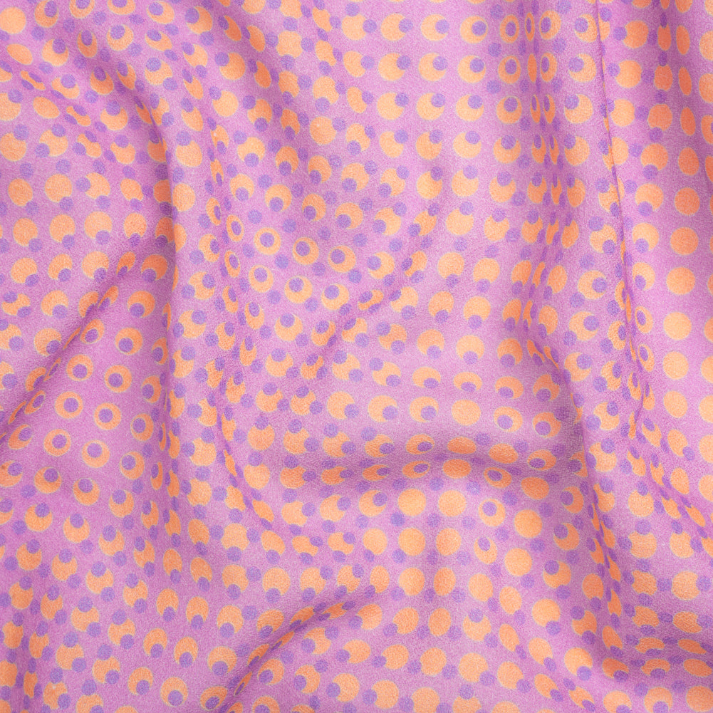 Mood Exclusive Purple Molecular Madness Cotton Crepe - Joann Fabrics