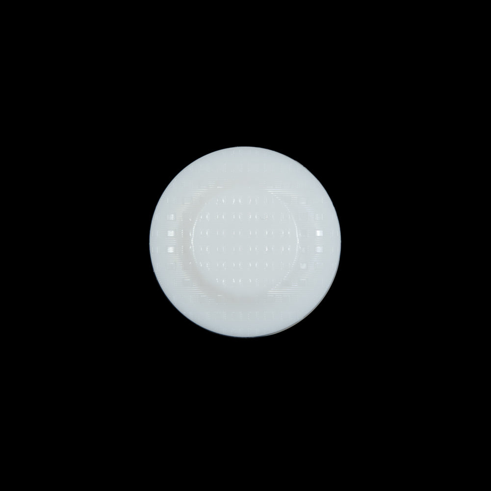 Italian White Shank Back Button - 24L/15mm - Joann Fabrics