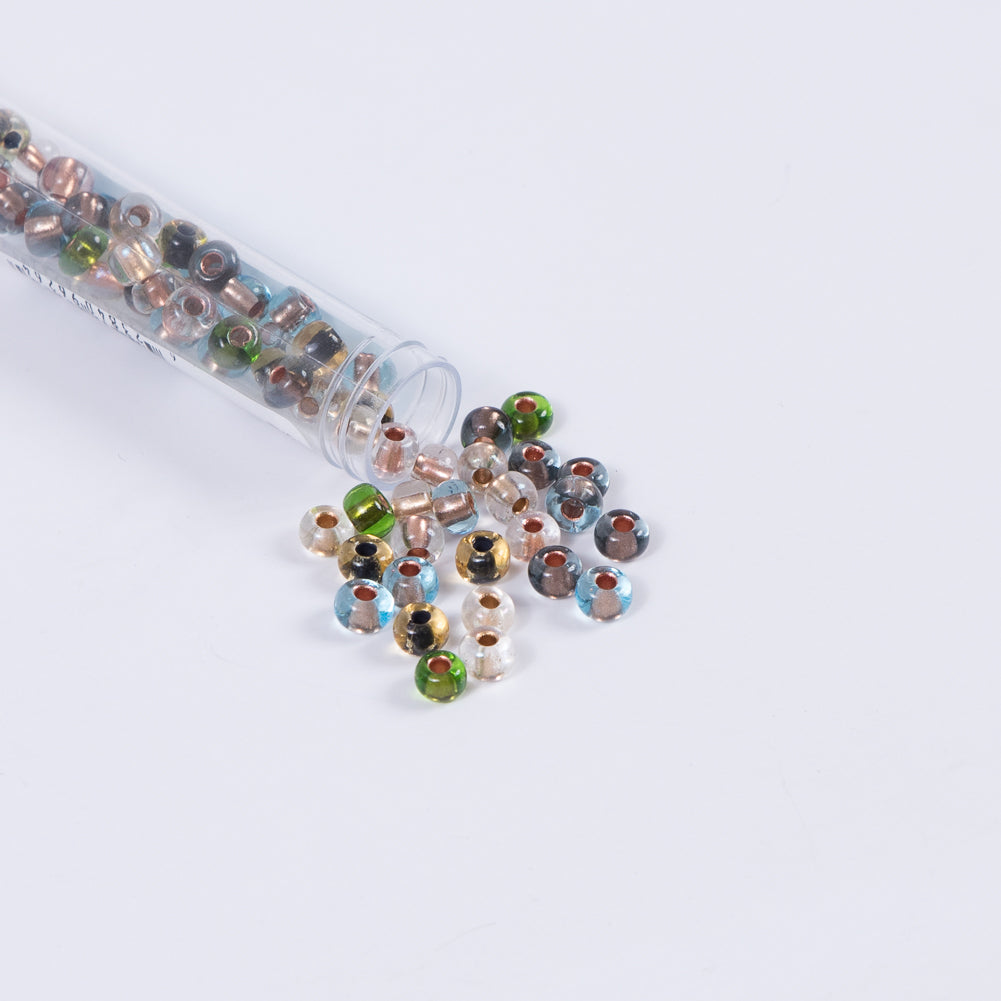 Clear Earth Tone Czech Seed Beads - Size 2 - Joann Fabrics