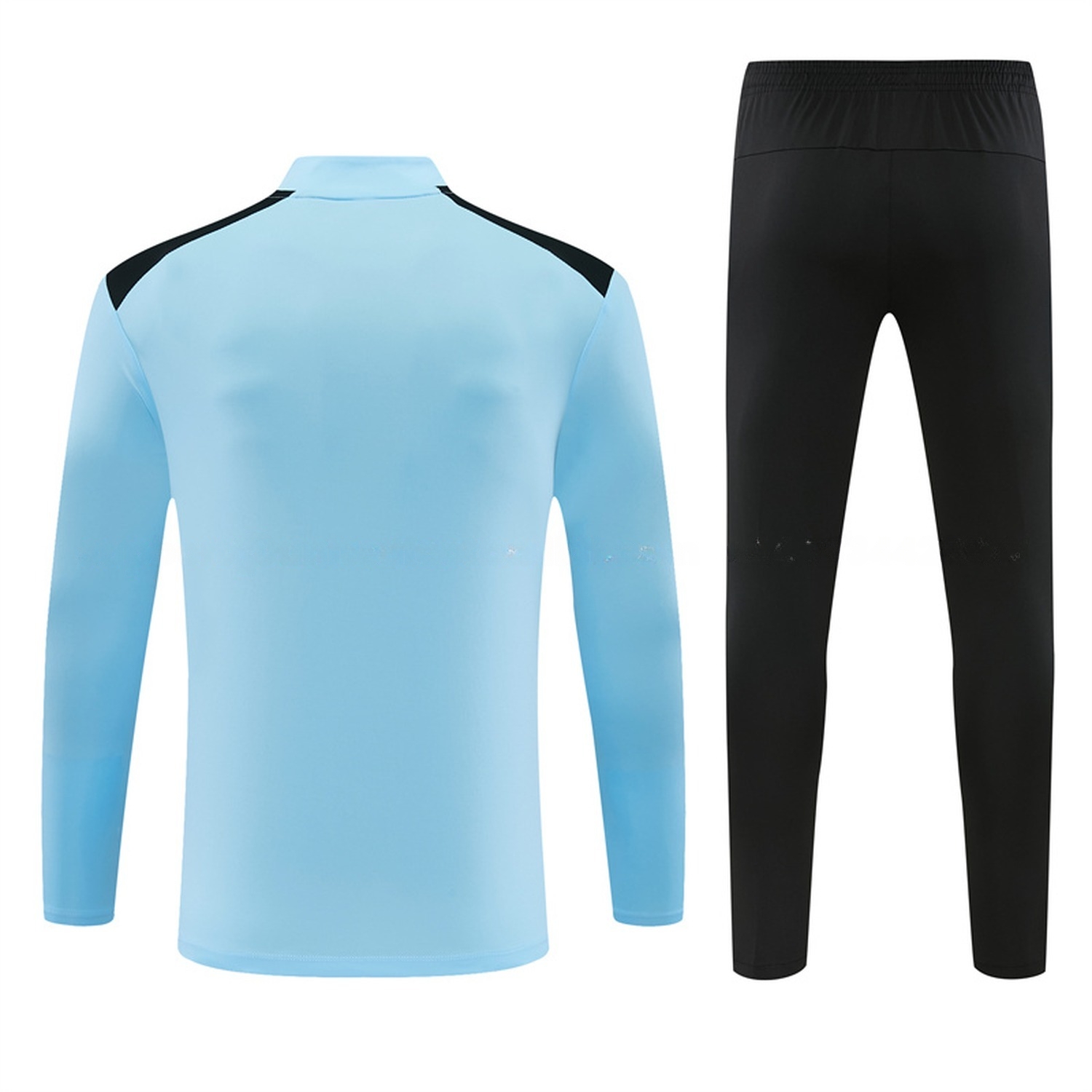 Feyenoord 26-27 Long Sleeve Training Set - Light Blue Top & Black Pants - UnitedFutballJersey