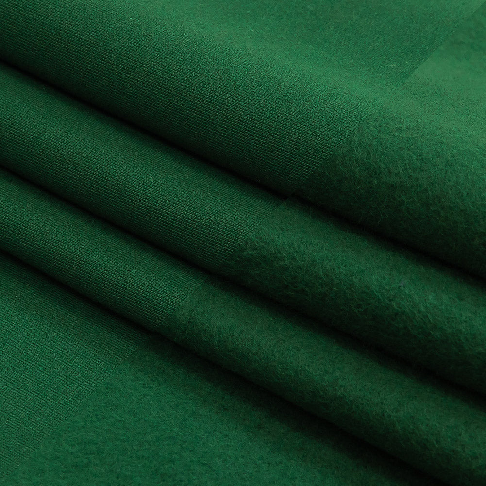 Fleece-Backed Stretch Cotton Knit - Forest Green - Cecil Collection - Joann Fabrics