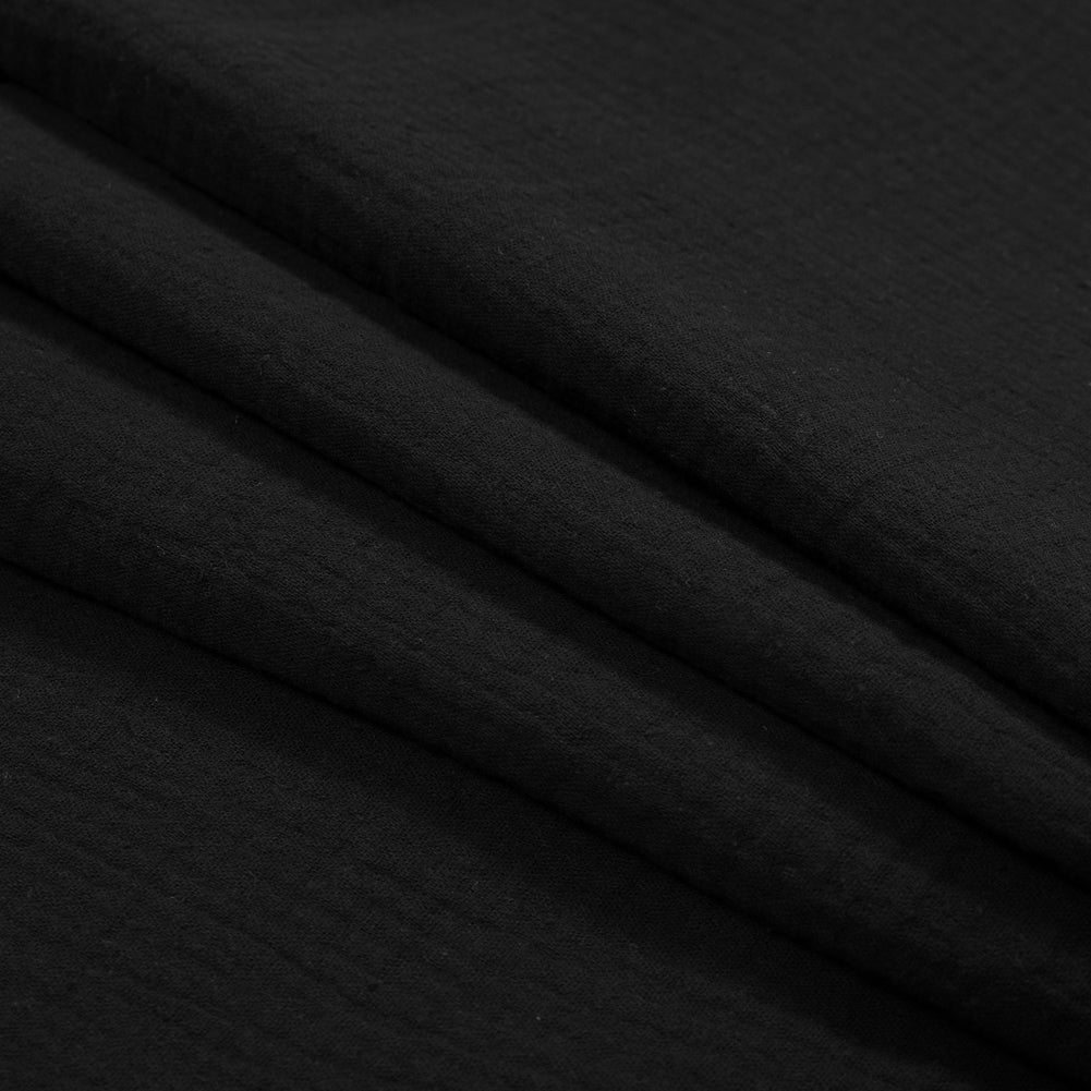 Double Cotton Gauze - Black - Talamanca Collection - Joann Fabrics