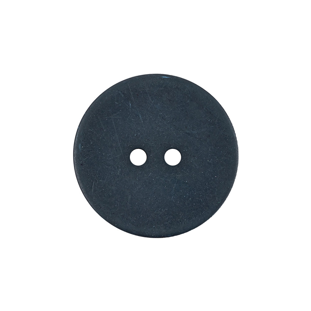 Dark Teal Blue Matte Low Convex 2-Hole Plastic Button - 36L/23mm - Joann Fabrics