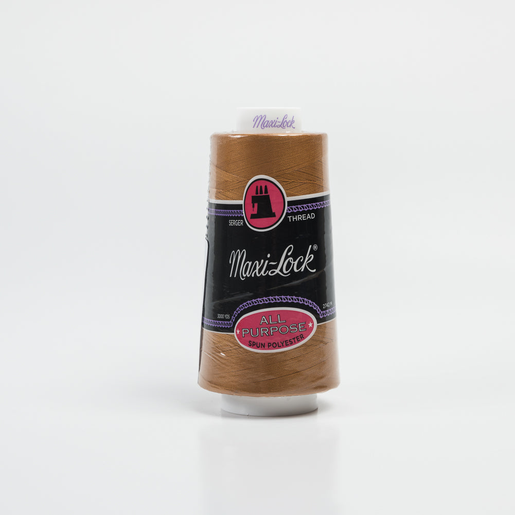Maxi-Lock Serger Thread 3000yds - Blue Jean Gold - Joann Fabrics