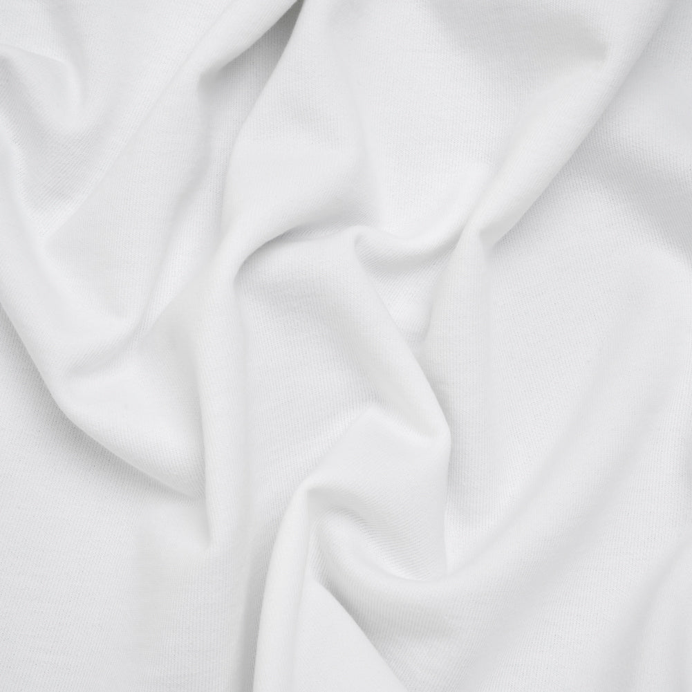 Cotton Brushed French Terry Sweatshirt Fleece - White - Deadstock - Joann Fabrics