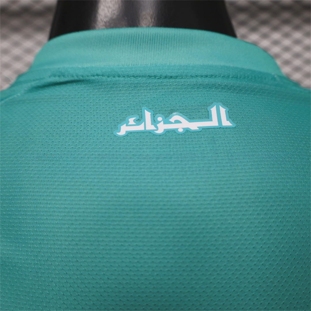 Algeria 2026 Turquoise Special Jersey - Player Version - UnitedFutballJersey