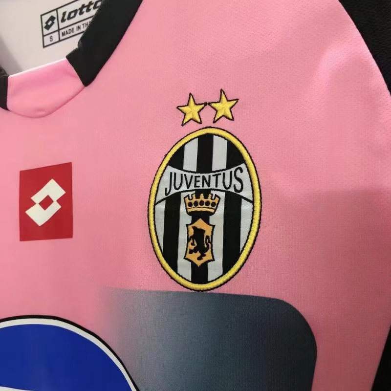 2002/2003 Retro Juventus Pink Soccer Jersey 1:1 Thai Quality