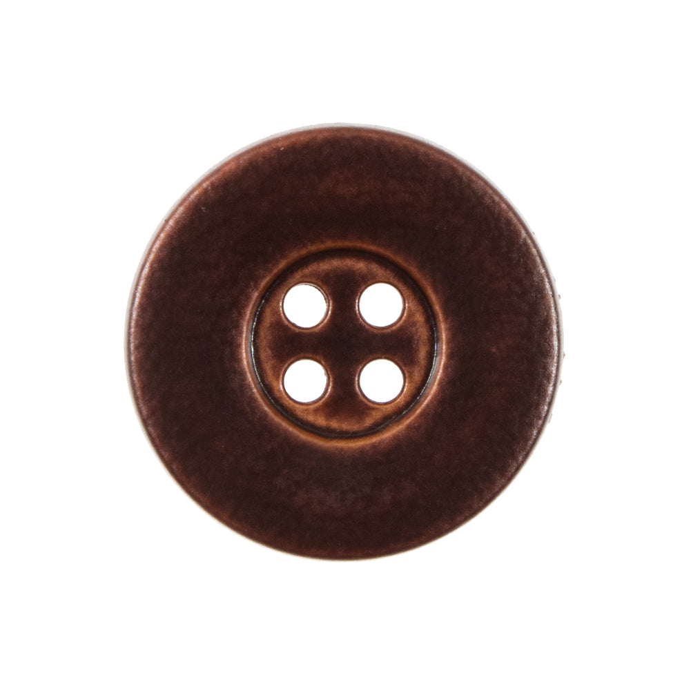 Italian Dark Brown 4-Hole Plastic Button -40L/25.5mm - Joann Fabrics
