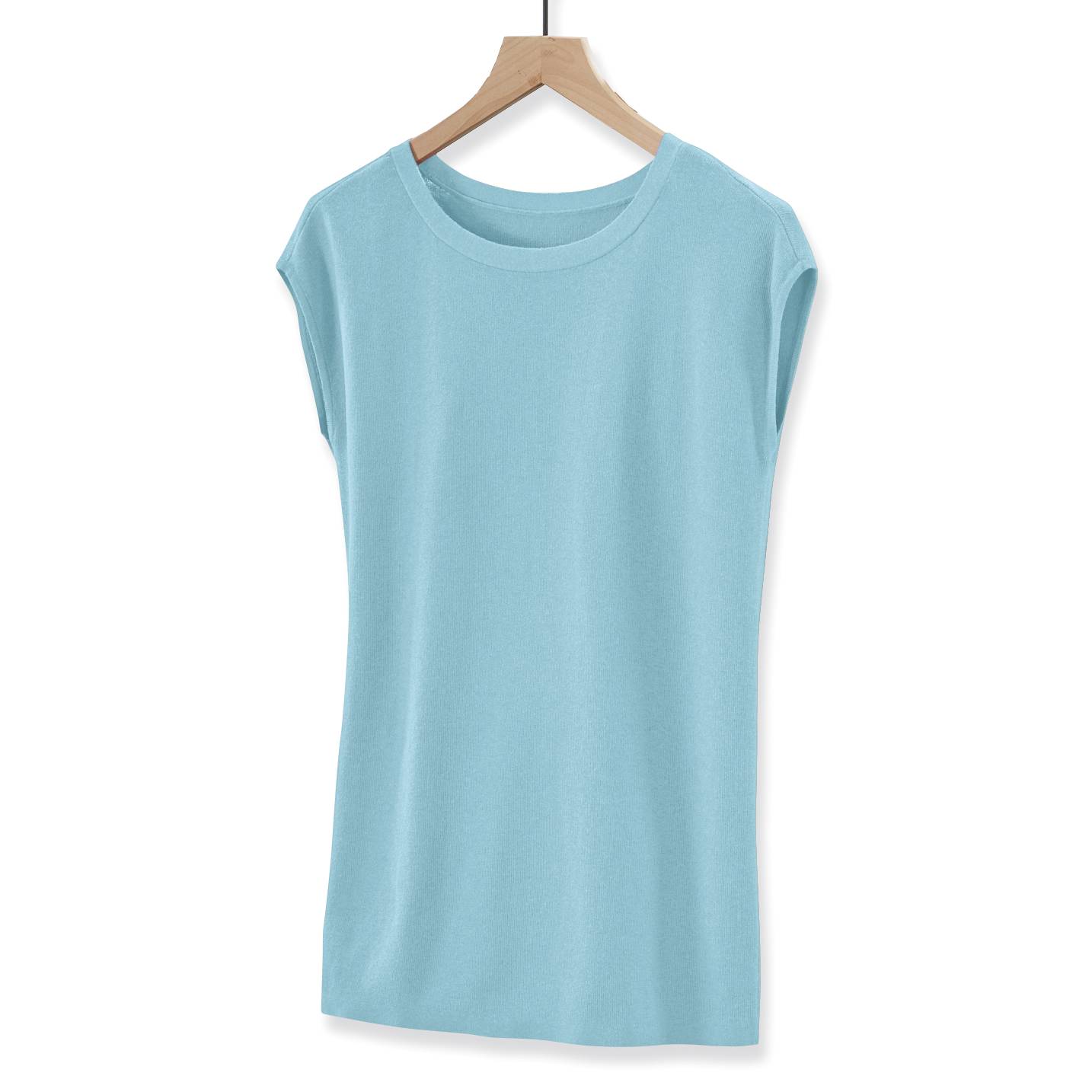 Cap-Sleeve Fine-Gauge Sweater - Northstyle Catalog
