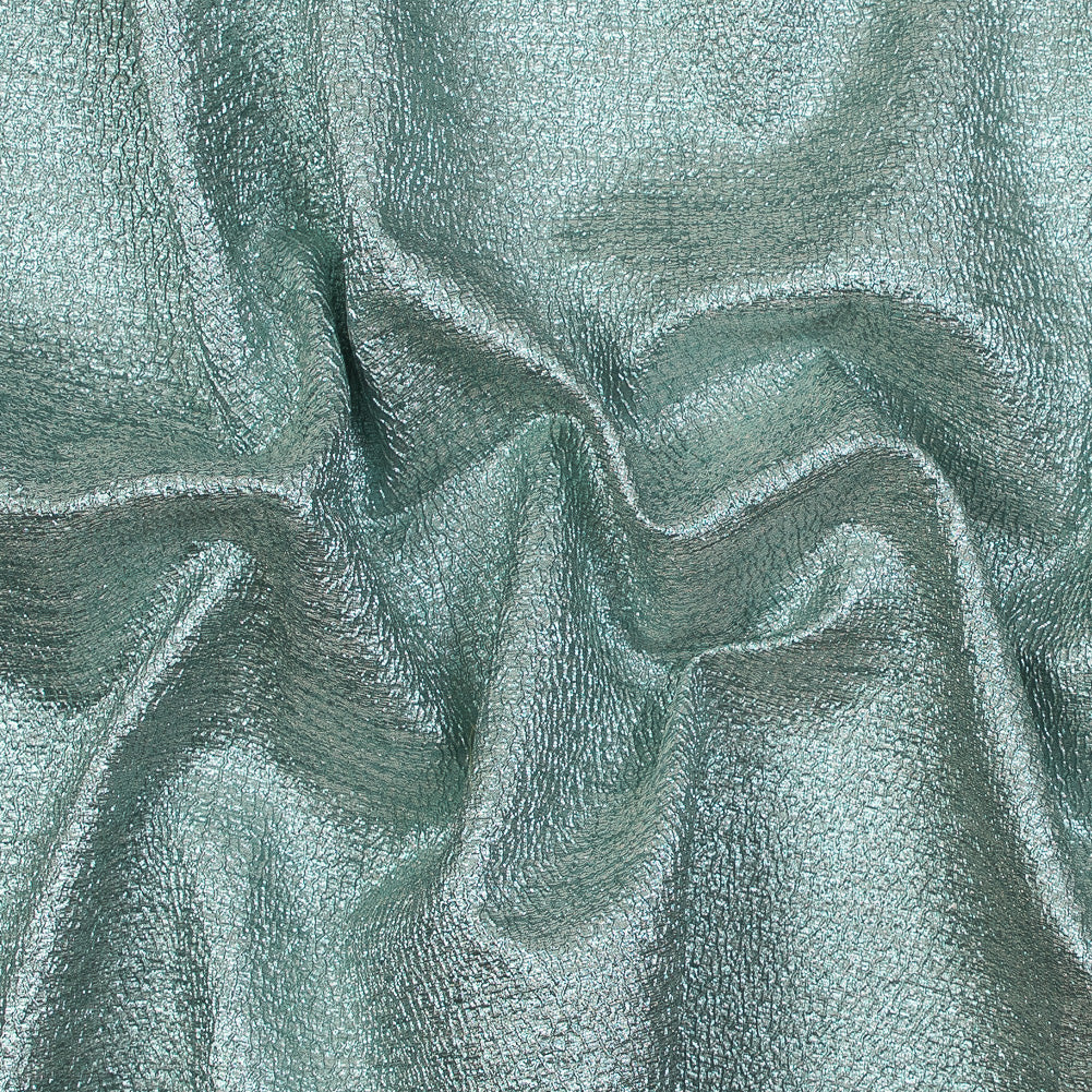 Mint and Chartreuse Luxury Metallic Brocade - Joann Fabrics
