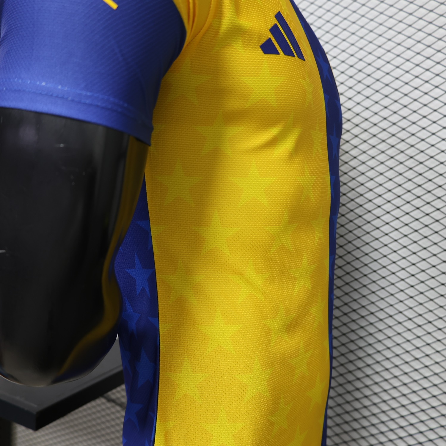 Boca Juniors 26-27 Yellow Blue Stars Special Jersey - Player Version - UnitedFutballJersey