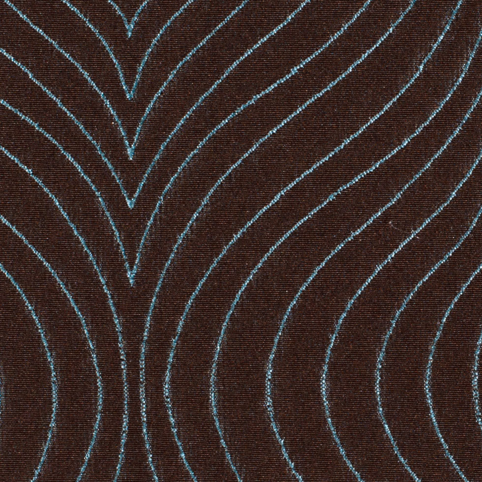 Iridescent Chocolate/Blue Geometric Woven - Joann Fabrics